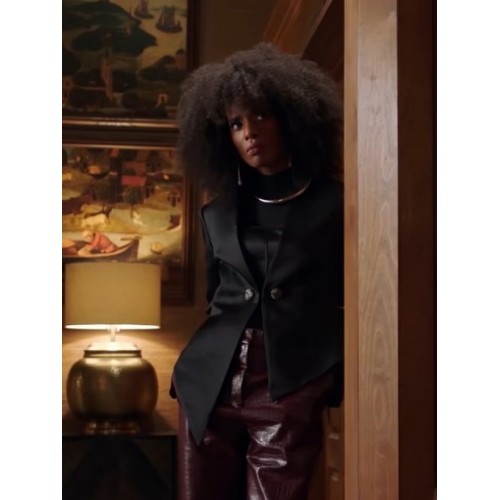 Upload Season 2 Aleesha Black Blazer